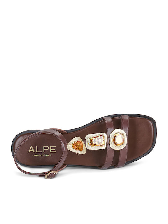 Women's Flat Sandals Brown