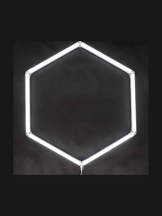 Einparts Parallelogramm LED-Panels mit Kaltweißem Licht 6500K 163x95cm