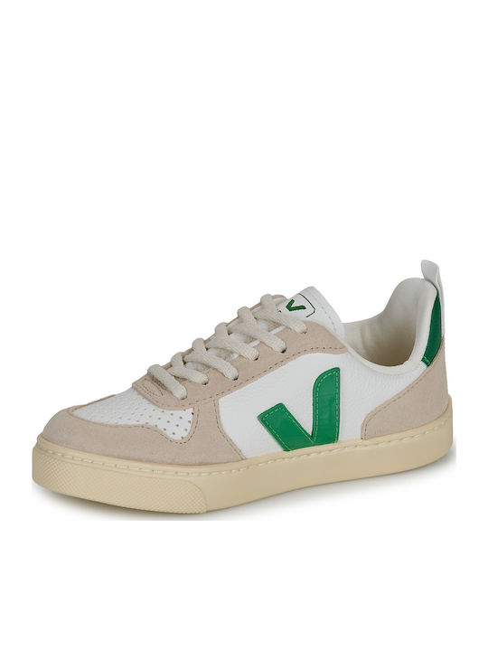 V-10 Adidasi copii Albe