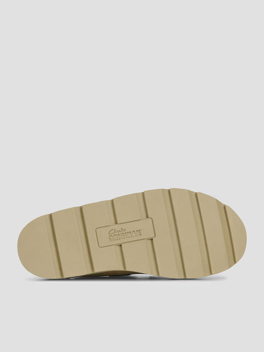 Mules with Heel in Beige Colour