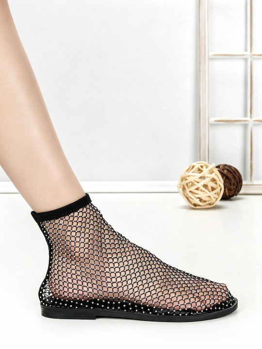 Women's Flat Sandals Black