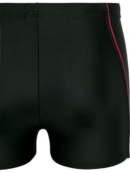 Costum De Baie Bărbați Pantaloni Scurți Negru/Roșu