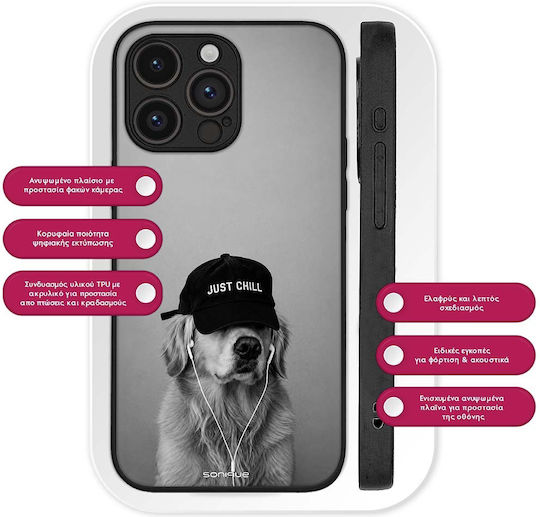 Sonique Case Men's Edition Motorola Moto G54 5G Moto G54 5G Power Just Chill Pup