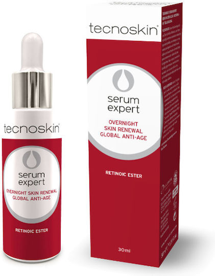 Tecnoskin Expert Overnight Skin Renewal Global Anti-Age Moisturizing & Anti-Aging Face Serum 30ml