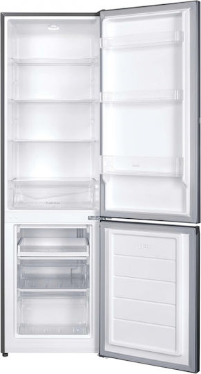 Candy Fridge-Freezer 333lt H180xW55xD56cm Grey CCH1S518EX