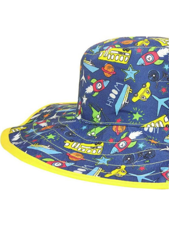 Banz Kids' Fabric Sunscreen Hat Yellow