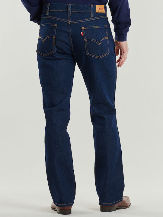 Western Men's Jeans Pants Blue