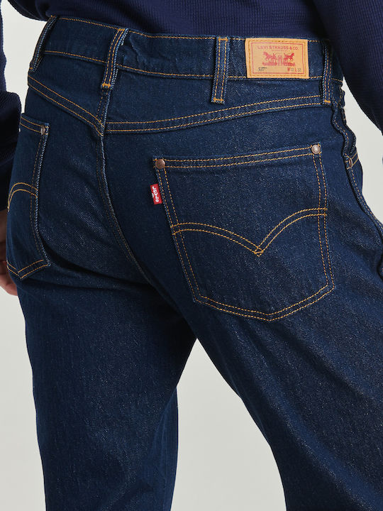 Western Men's Jeans Pants Blue