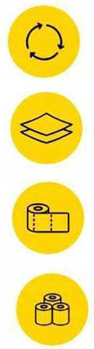 Private Label Tissue Toilettenpapier 24 Rollen 2 Lagen