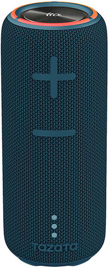 Tazata Fun 200 Waterproof Bluetooth Speaker with Battery Life up to 12 Hours Blue