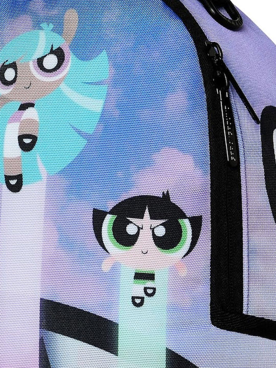 Sprayground Powerpuff Girls Schulranzen Rucksack für Junior High-High School mit Flaschenhalter Mehrfarbig 29 x 15 x 45,7cm 2026