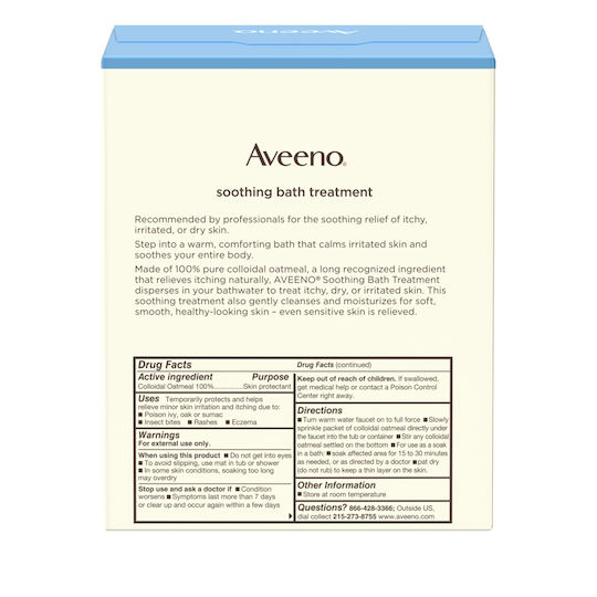 Aveeno Set pentru Hidratarea Zonei Sensibile 42gr