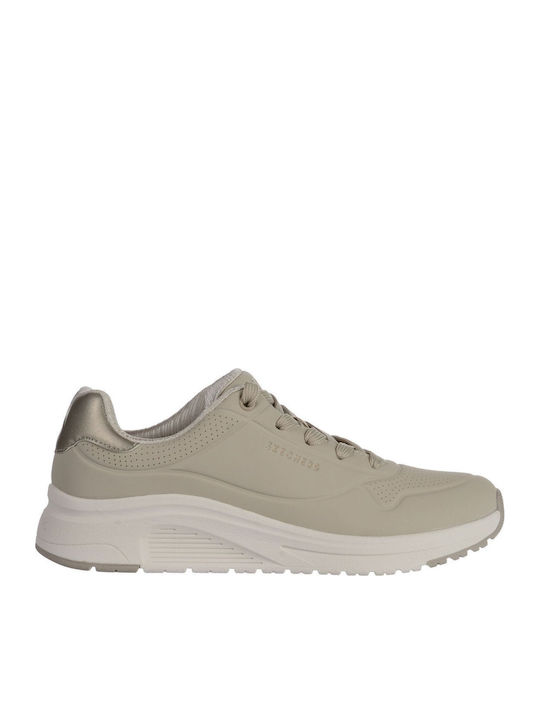 Skechers Uno Lite Платформи Сникърси Бежови