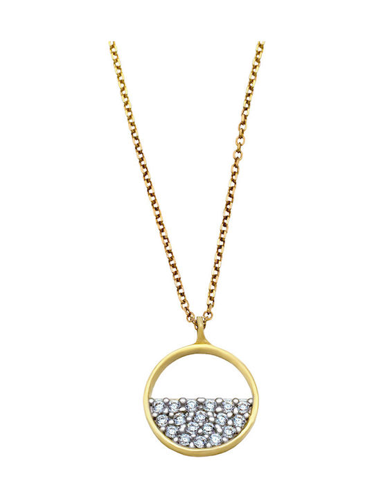 Savvas Design Halskette aus 14K Gold