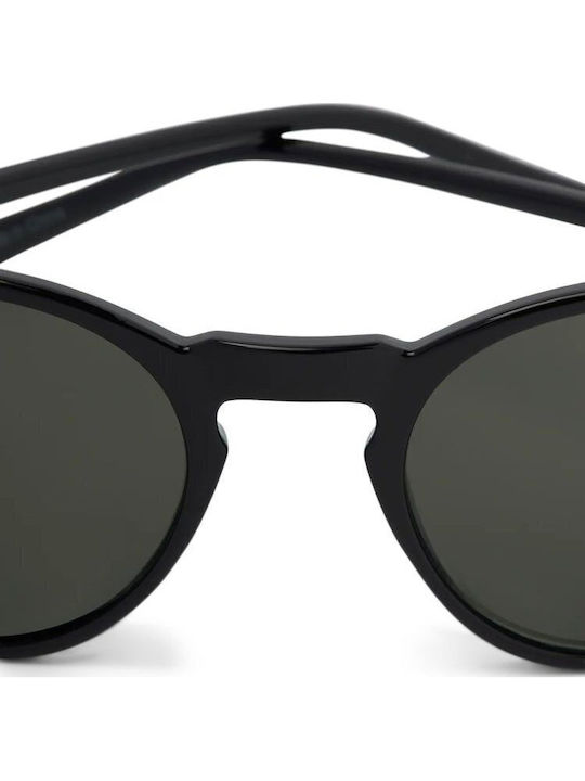 Jack & Jones Unisex Γυαλιά Ηλίου με Μαύρο Σκελετό και Μαύρο Φακό