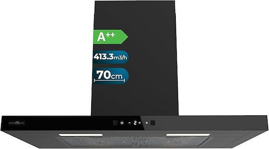 Cecotec Bolero Flux TT 704400 Chimney Hood 70cm Black