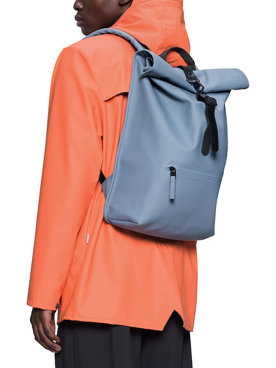 Rains Rolltop Rucksack Μπλε