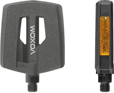 Voxom Πετάλια Ποδηλάτου Μαύρα