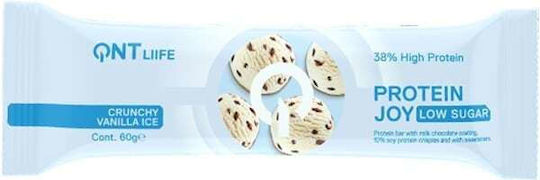 QNT Protein Joy Bar with 38% Protein & Flavor Vanilla Crisp 60gr