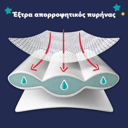Pampers Πάνες Βρακάκι Night Pants No. 4 για 9-15kg 25τμχ