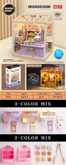 Mini Fast Food Shop with Bunny for Ages 3+