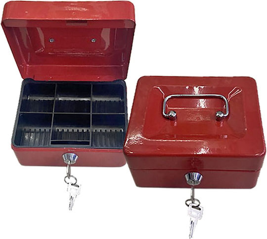 Metal Cash Box with Lock 15x12x8cm Homie 116876
