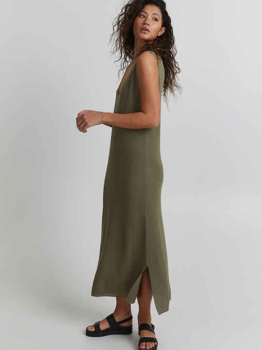 Summer Shirt Dress Khaki