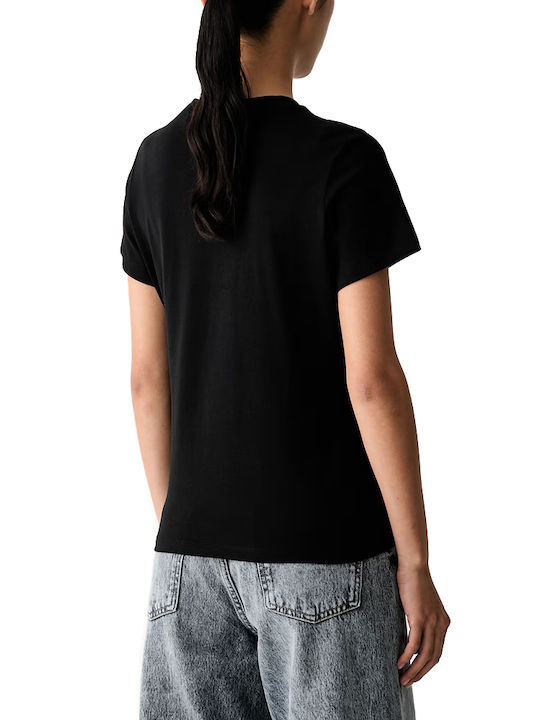Hugo B Logo Tricou Damă Negru