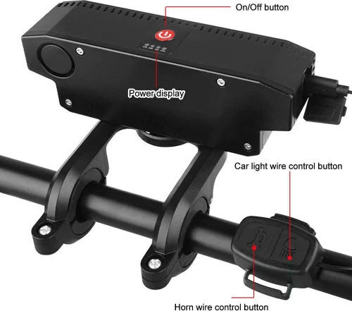 GET-HYD-058-OEM Rechargeable Front Bicycle Light