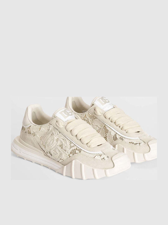 Dolce & Gabbana Women's Beige Sneakers