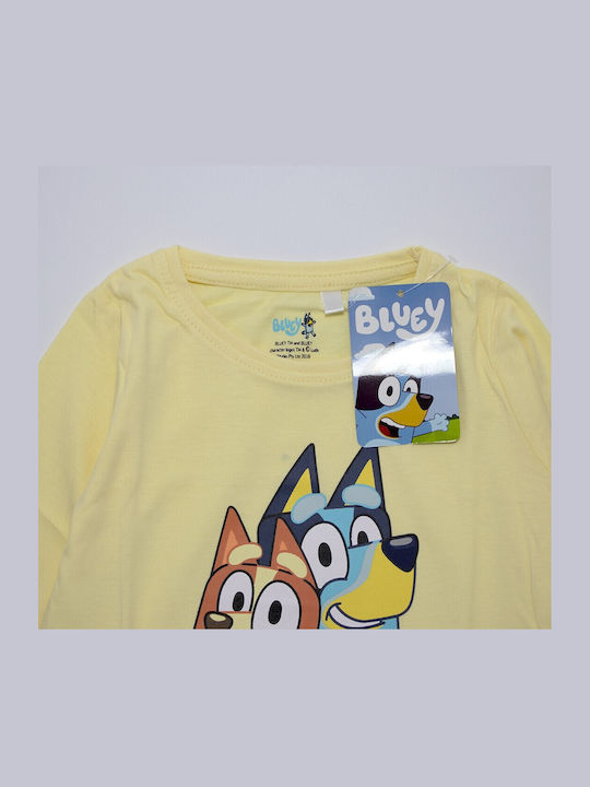 Kids Long-Sleeved Yellow Top