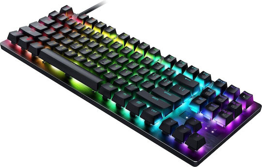 Razer Huntsman V3 Visuelles Gaming-Tastatur Tenkeyless mit RGB-Beleuchtung (Englisch US)