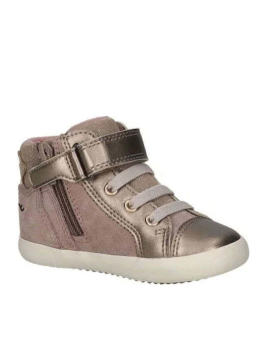 Gisli Kids Sneakers High Anatomic Beige
