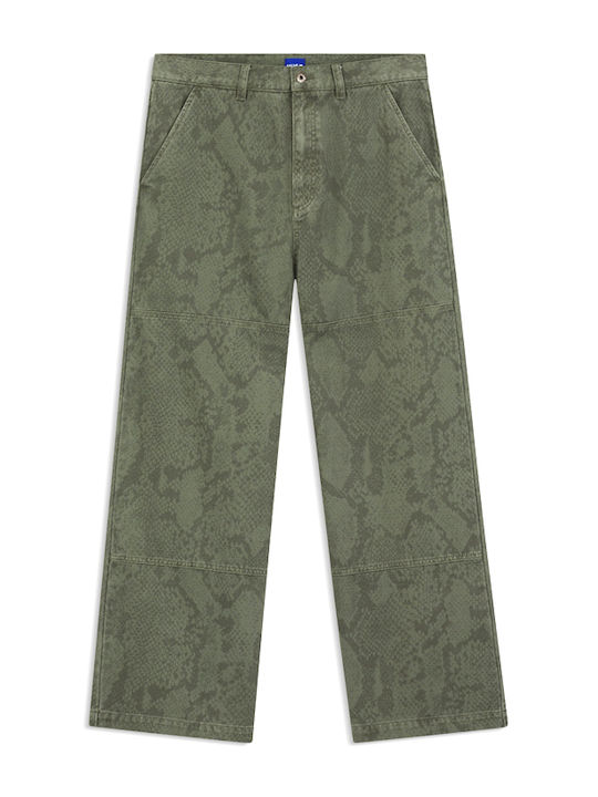 Men's Khaki Jeans Pants