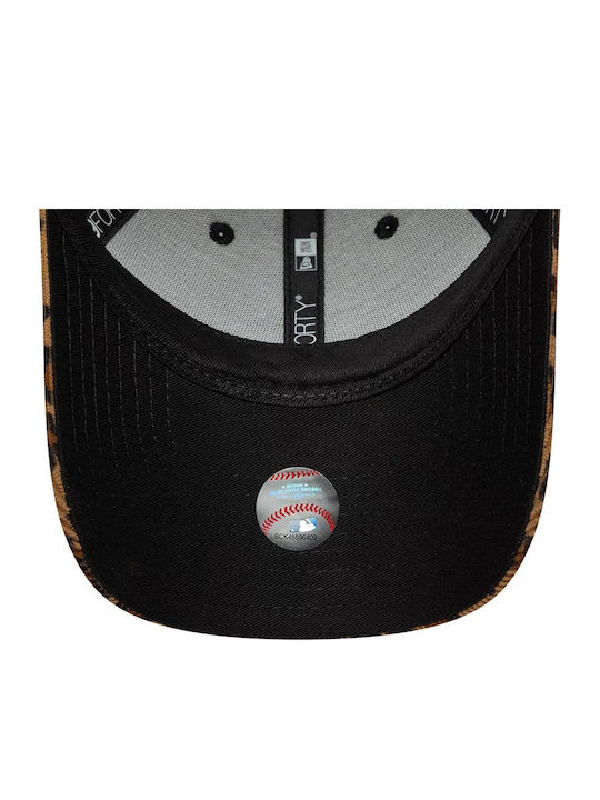 New Era New York Yankees Дамско Mlb Леопард Корд 9forty Регулируема Шапка Полиестер Бежова 60915775