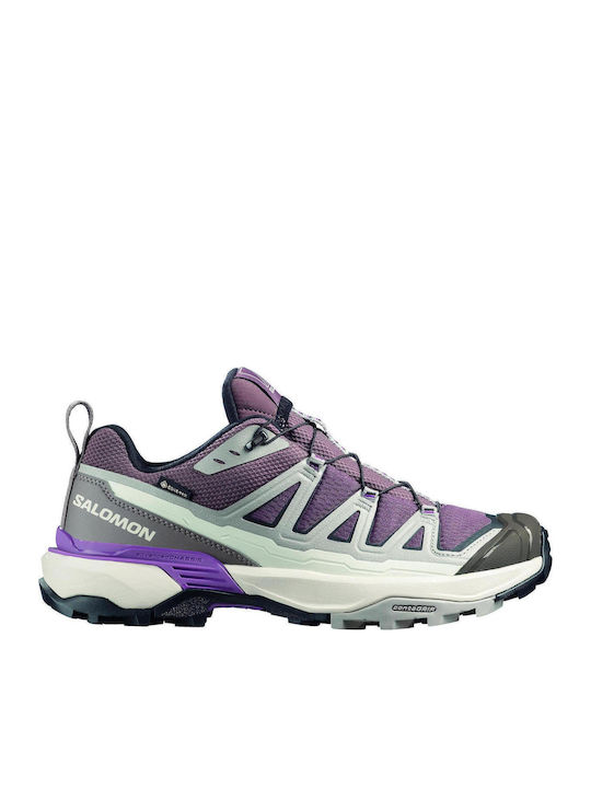Salomon X Ultra 360 Edge Gtx Дамски Планински Обувки Водоустойчиви с Мембрана Gore-Tex Лилави