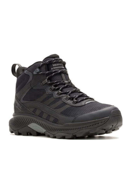 Merrell Strike 2 Мъжки Планински Боти Водоустойчиви с Мембрана Gore-Tex Черни