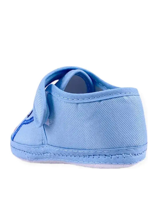 Chippo Weiche Sohlenschuhe für Babys Blau