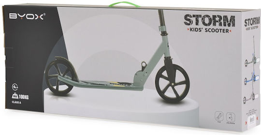 Byox Kids Scooter Foldable 2-Wheel Blue