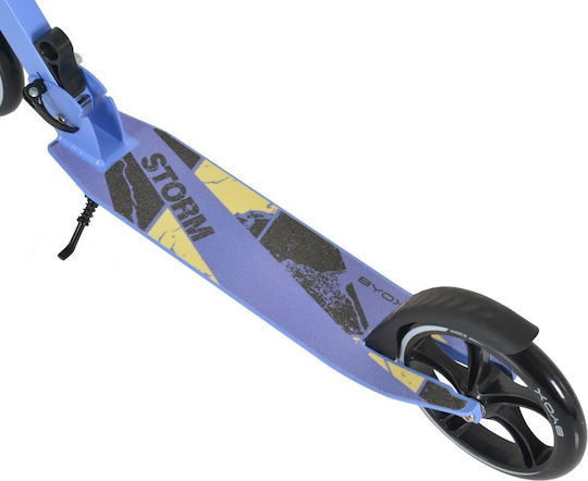 Byox Kids Scooter Foldable 2-Wheel Blue