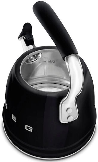Smeg Βραστήρας Μαύρη 2300ml