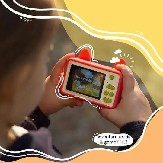 Fox Kids Camera 12MP Red
