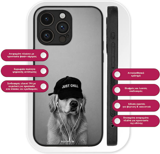 Sonique Herren Edition Honor 400 Lite 5g Just Chill Pup Handyhülle