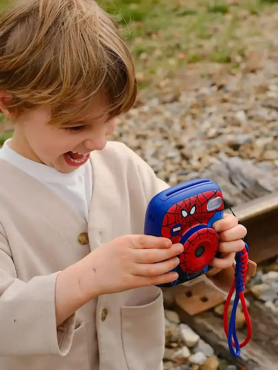 Marvel Spider-Man Kids Camera 48MP Full HD (1080p) with Thermal Printing Multicolour