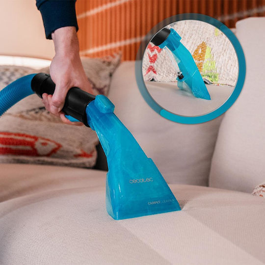 Cecotec Pro Conga CarpetClean 20000 Pro Ultra Aspirator Umed-Uscat 1600W cu Recipient din Inox 20lt Argintiu