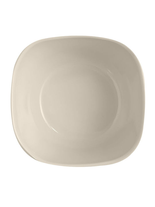 Emile Henry Salatschüssel Keramik Weiß 26x26x16cm