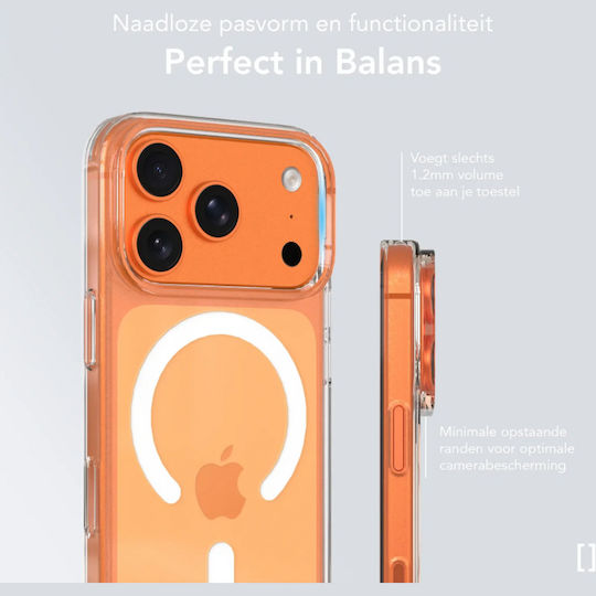 Nekit Задна Корица Пластмасова 1.2mm Прозрачна (iPhone 17 Pro)