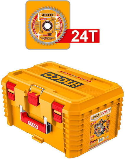Ingco CSLI4218512E Δισκοπρίονο 42V 2x2.5Ah