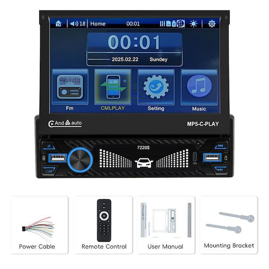 Auto-Audiosysteme 1 DIN (Bluetooth/USB)