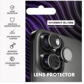 Full Face Hammer Glass Mobile Camera Protector Tempered Glass Black for Samsung Galaxy S26 Ultra